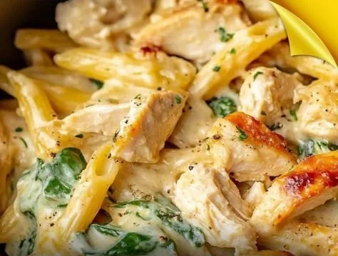 Chicken Spinach Penne
