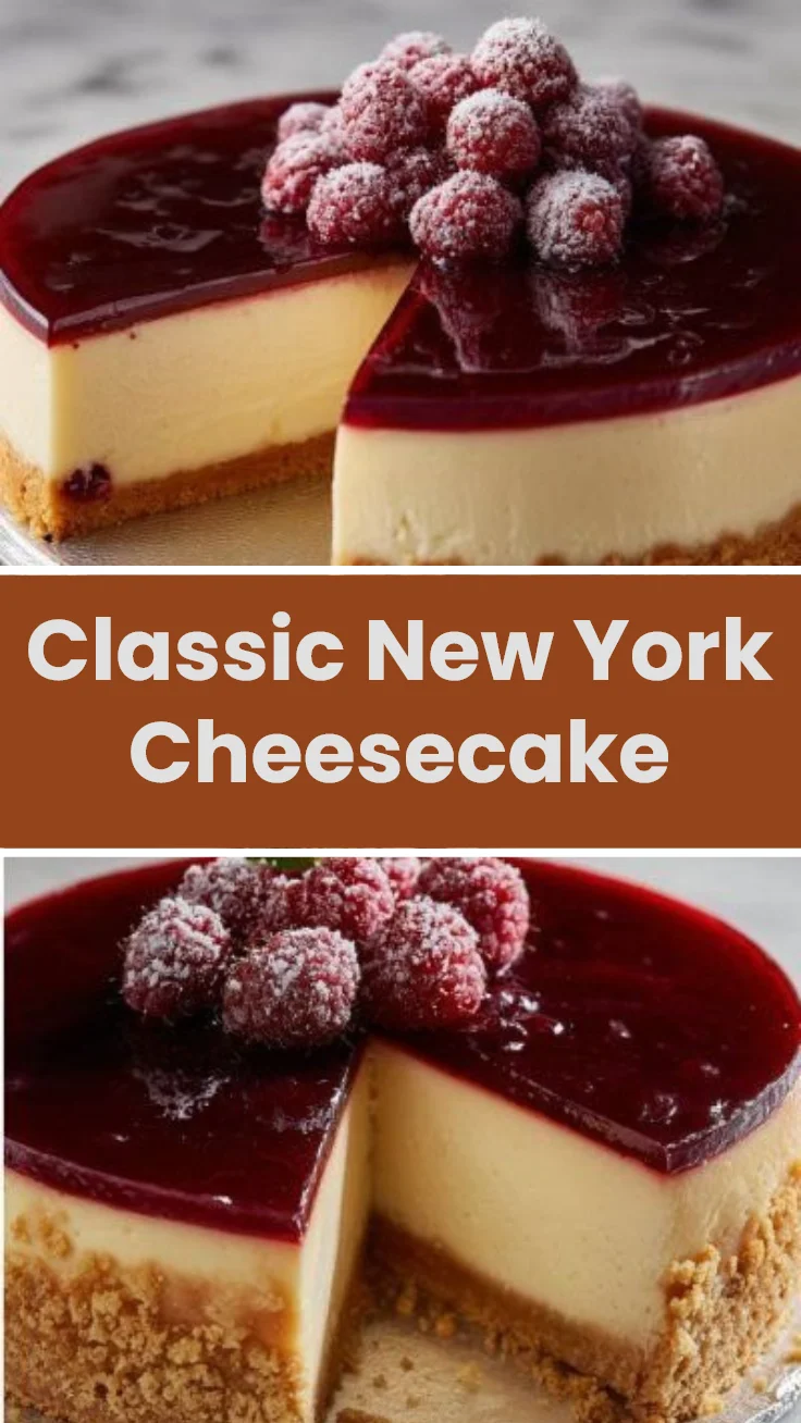Classic New York Cheesecake
