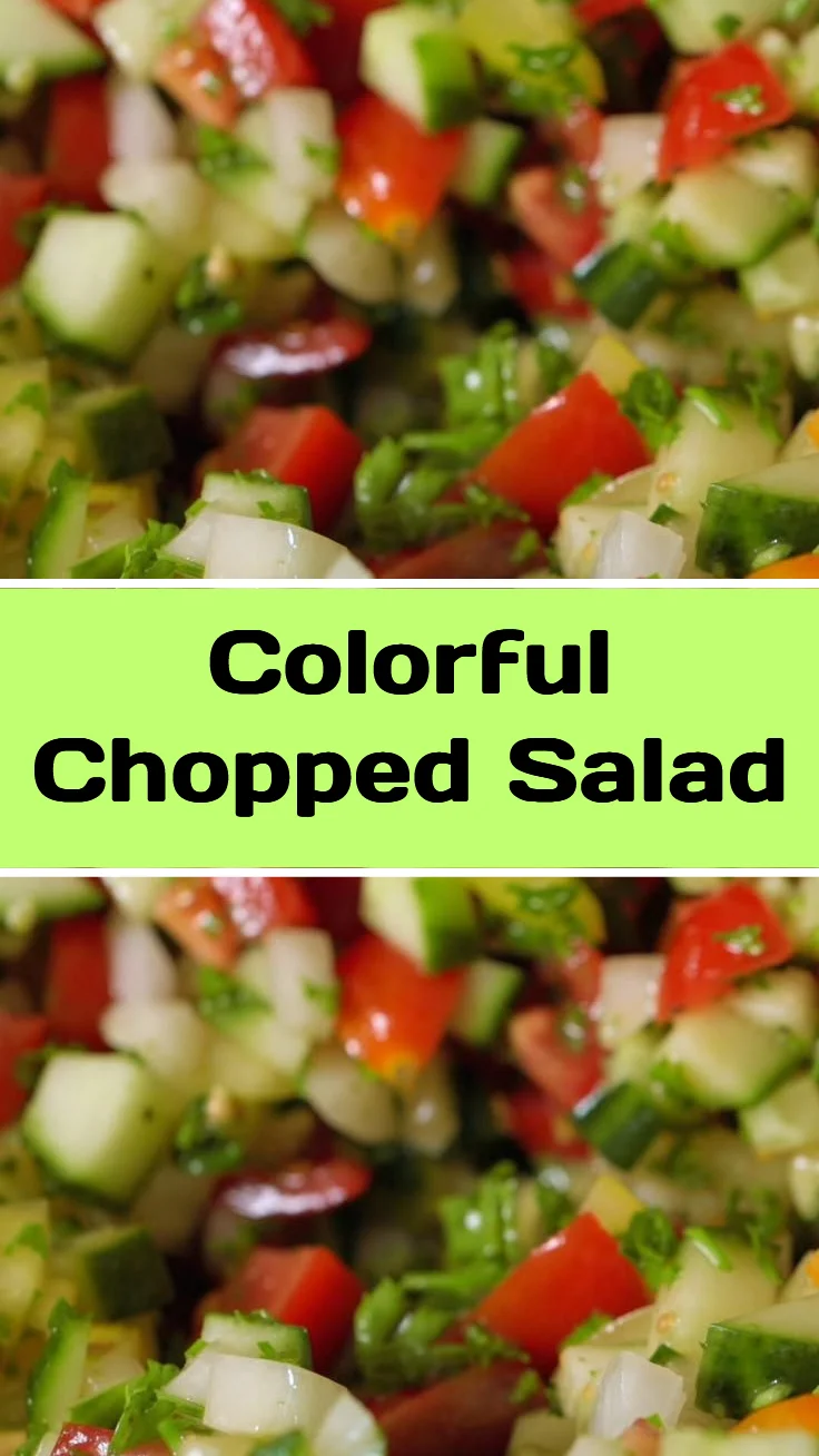 Colorful Chopped Salad