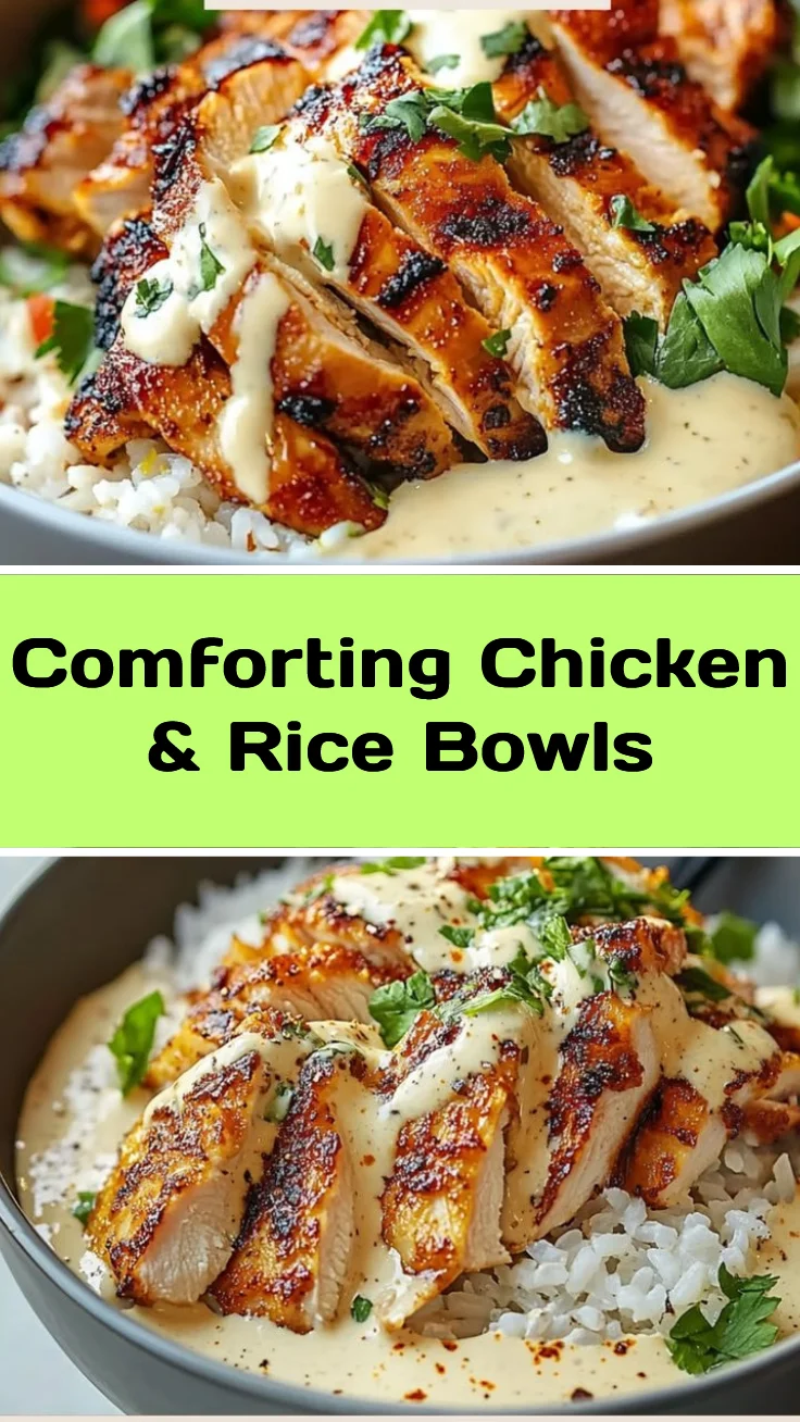 Comforting Chicken & Rice Bowls