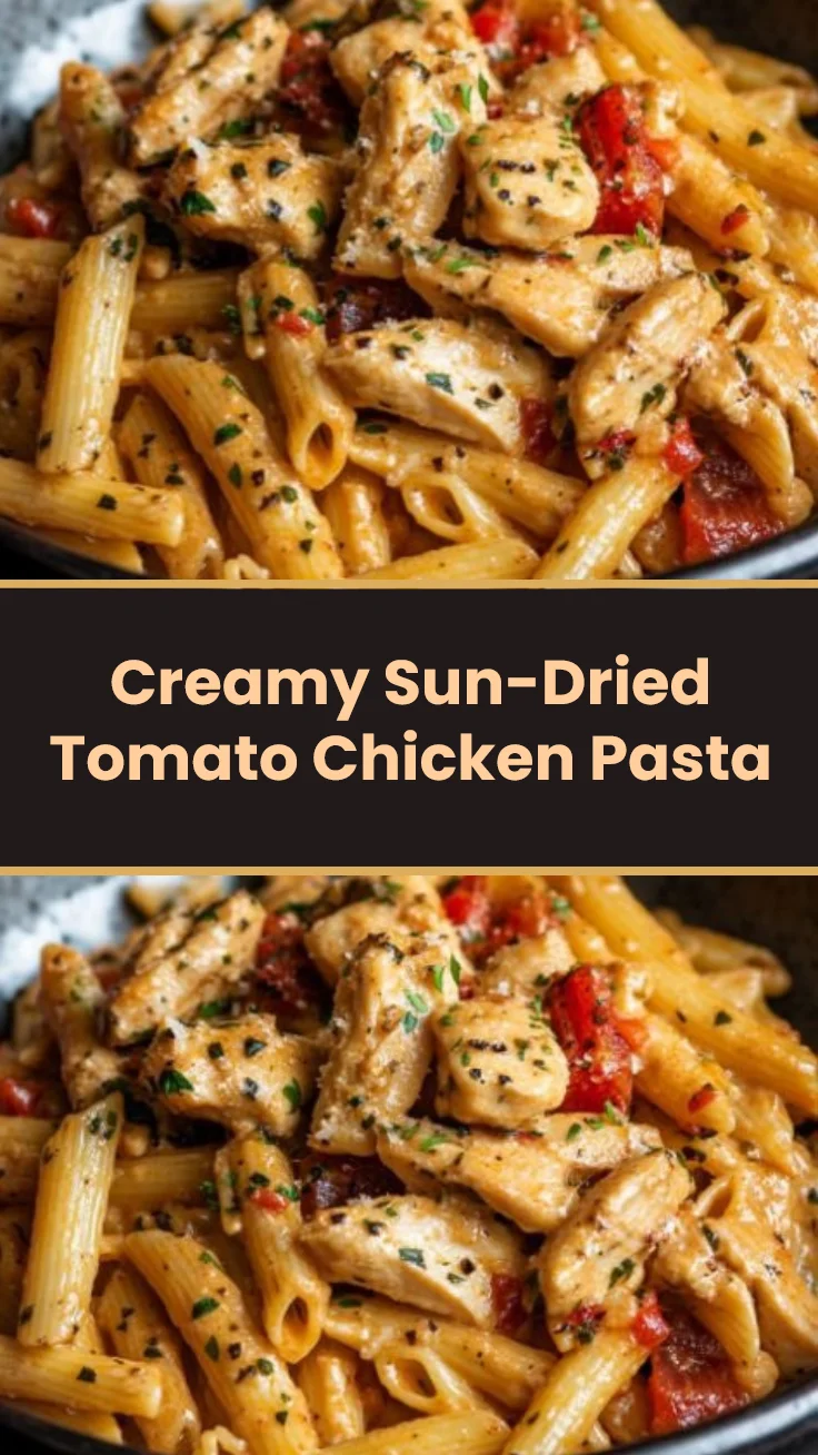 Creamy Sun-Dried Tomato Chicken Pasta