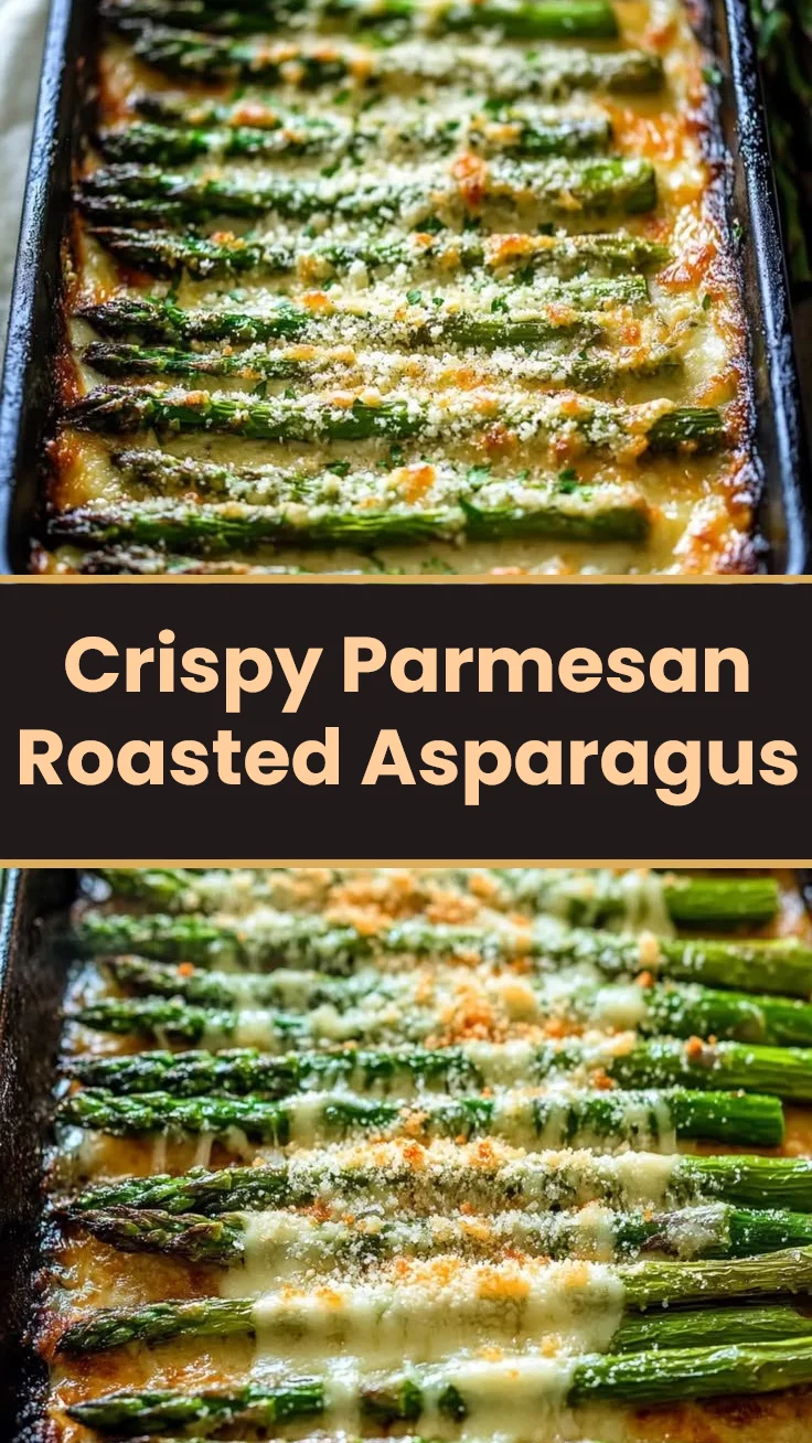 Crispy Parmesan Roasted Asparagus