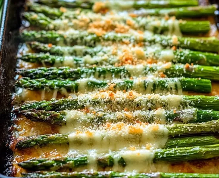 Crispy Parmesan Roasted Asparagus for Quick Healthy Sides