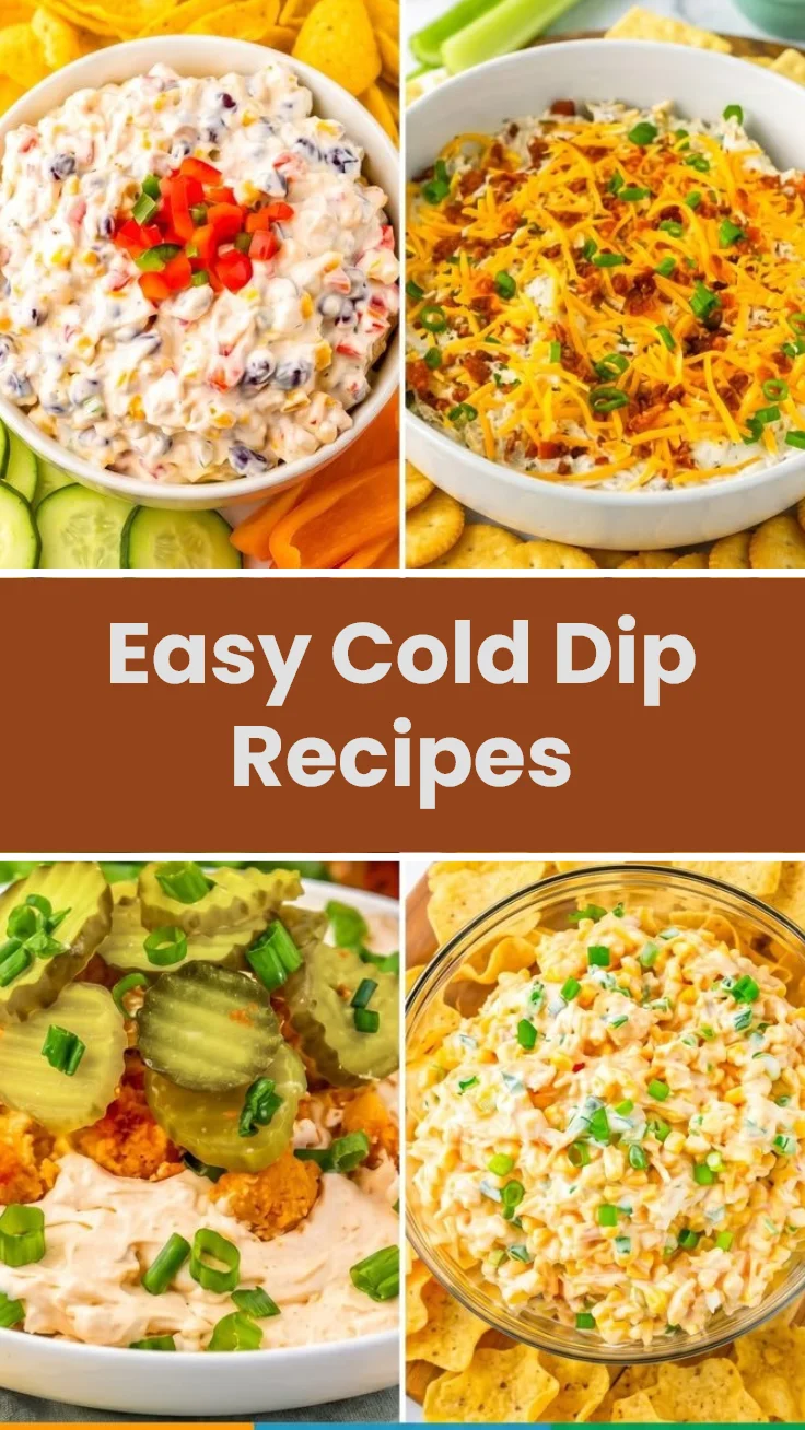 Easy Cold Dip Recipes