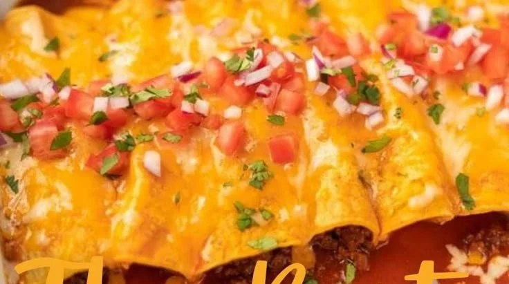 Easy Ground Beef Enchiladas