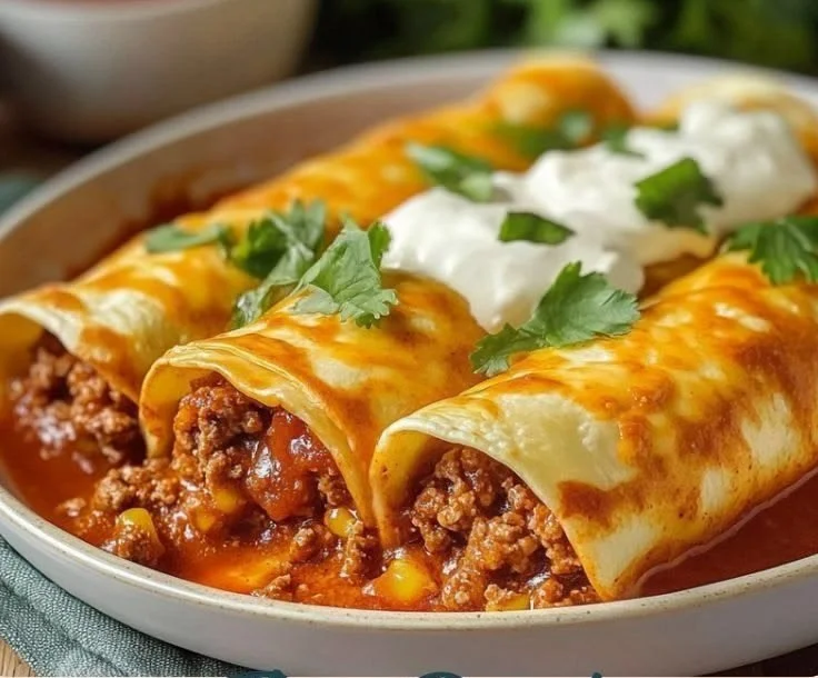 Easy Ground Beef Enchiladas - Quick Family Dinner Ideas Made Simple