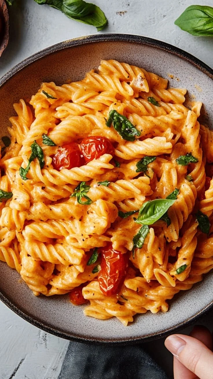 Easy One Pot Creamy Tomato Pasta