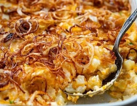 French Onion Funeral Potatoes