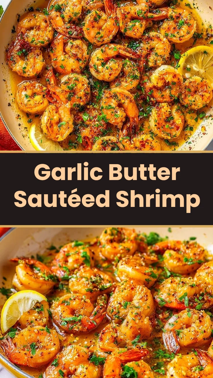 Garlic Butter Sautéed Shrimp