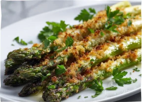 Garlic Parmesan Roasted Asparagus – Easy Healthy Side Dish