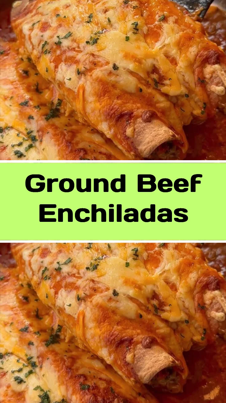 Ground Beef Enchiladas