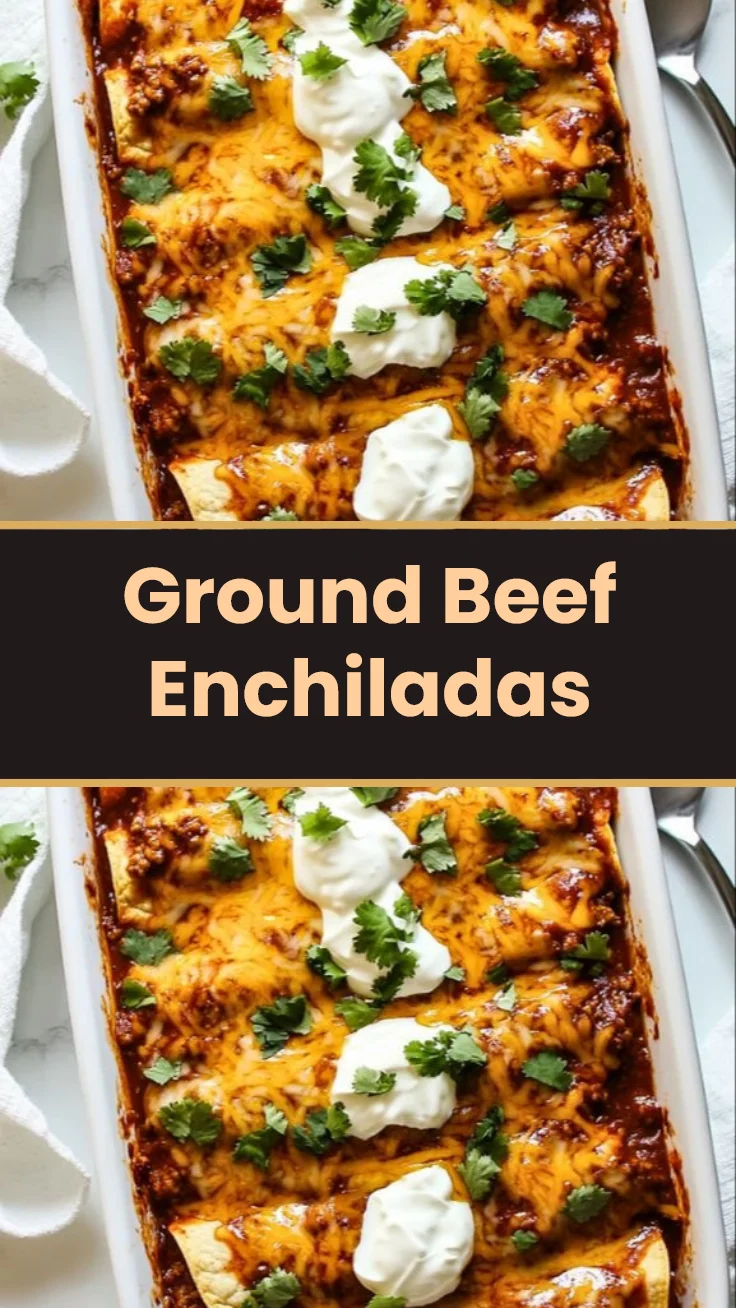 Ground Beef Enchiladas