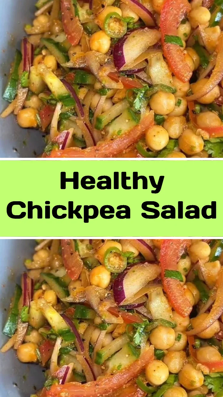 Healthy Chickpea Salad