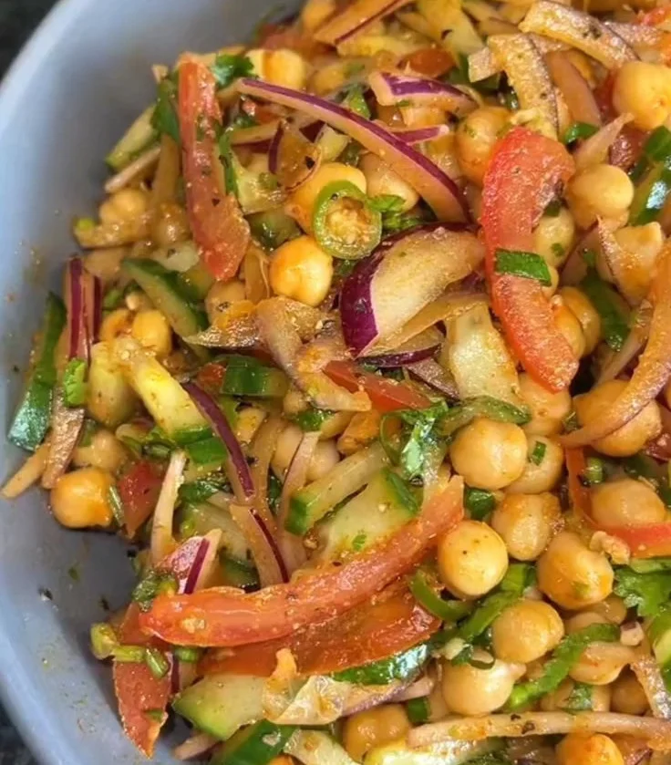 Healthy Chickpea Salad