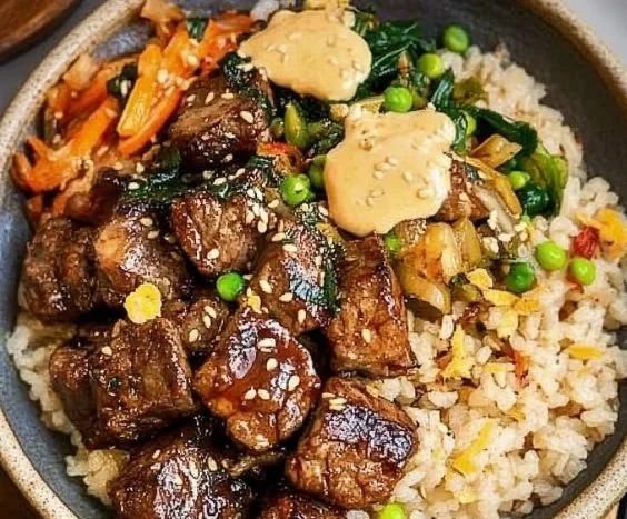 Hibachi Steak Bowls: An Amazing Ultimate Recipe for 4