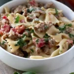 italian sausage with bow tie pasta 2026 06 02 053941