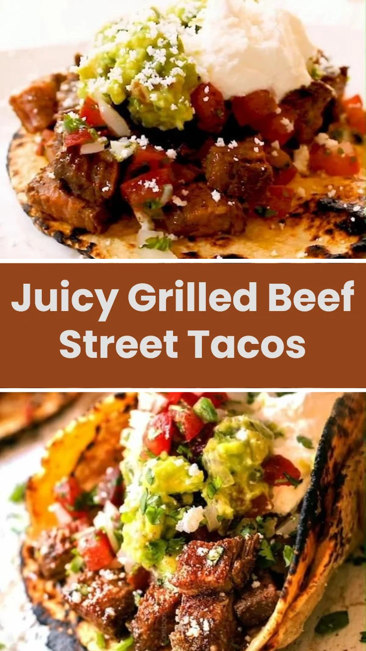 Juicy Grilled Beef Street Tacos