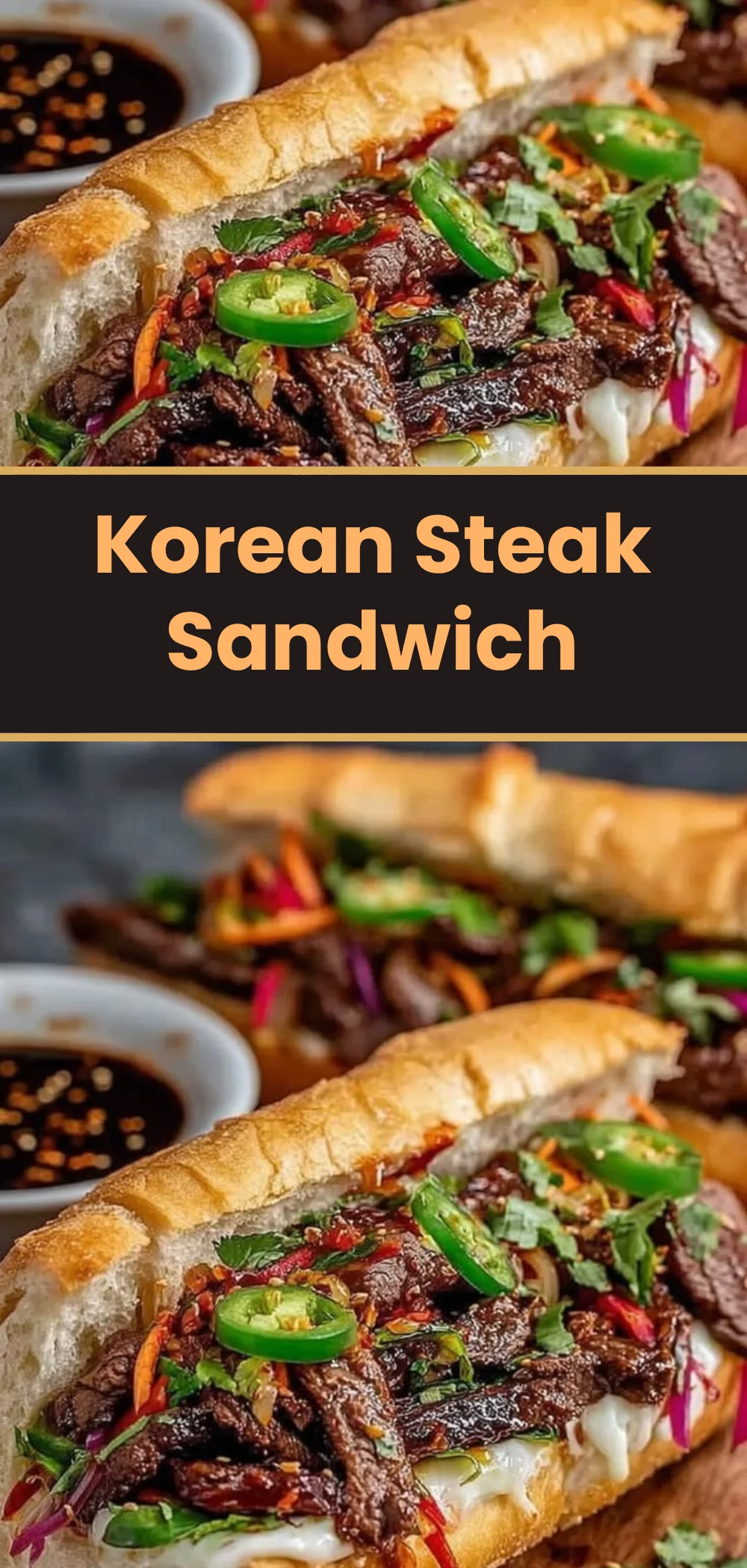 Korean Steak Sandwich