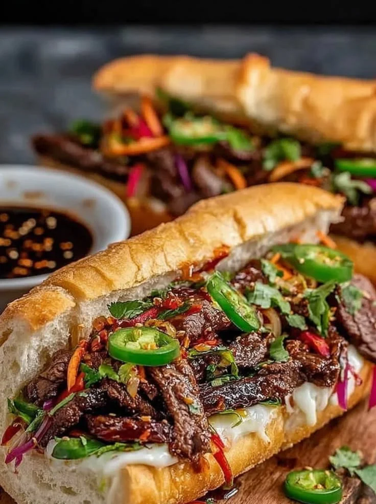 Korean Steak Sandwich
