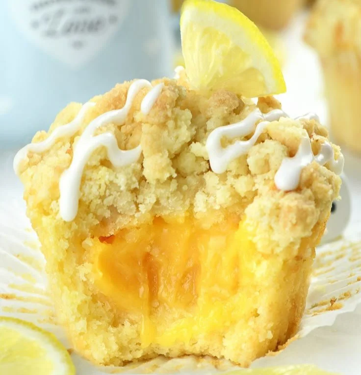 Lemon Curd Muffins