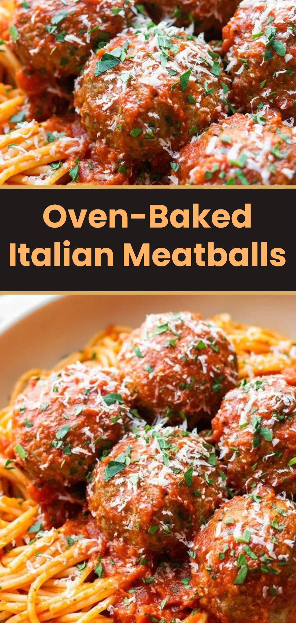Oven-Baked Italian Meatballs