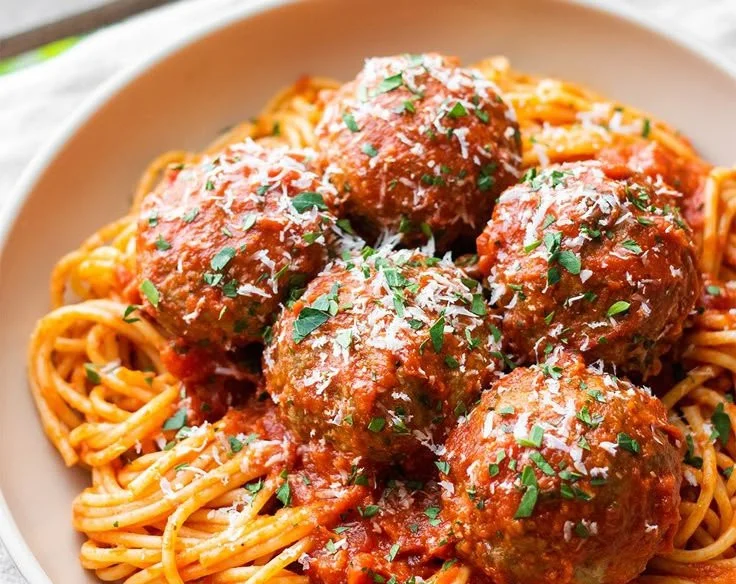 Oven-Baked Italian Meatballs
