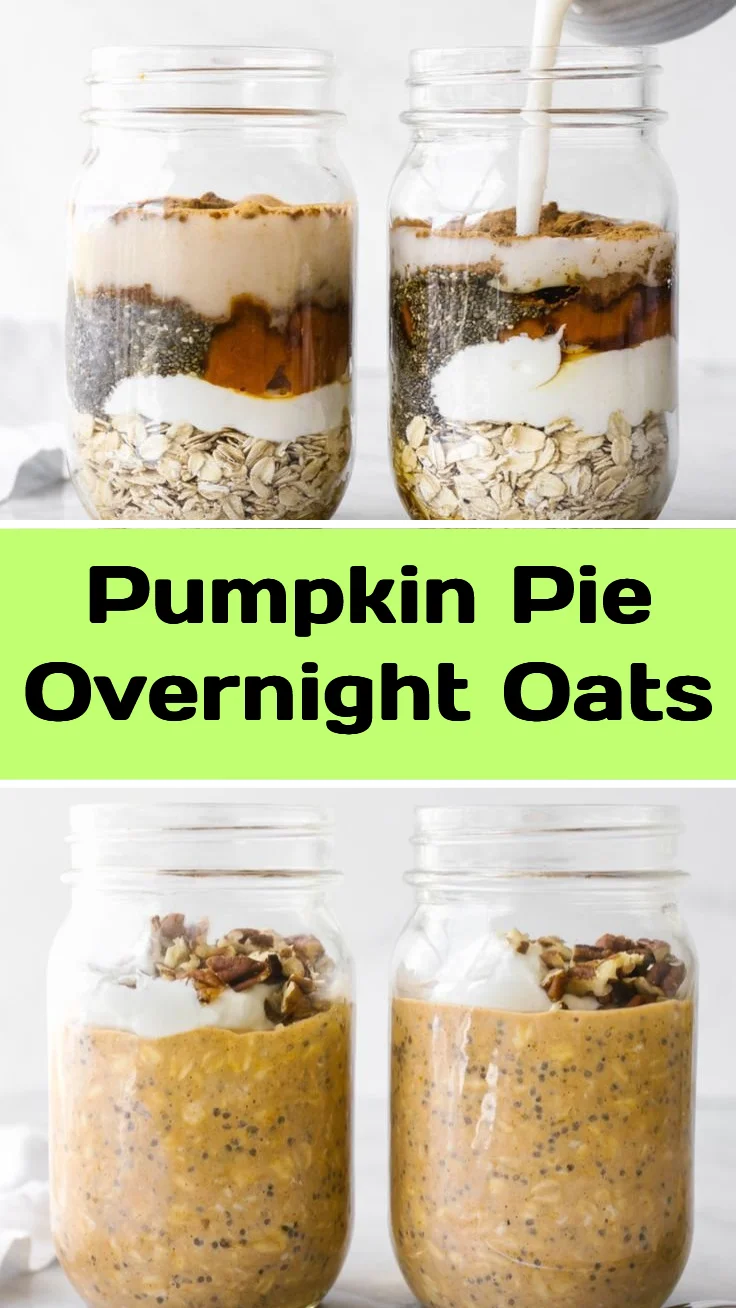 Pumpkin Pie Overnight Oats