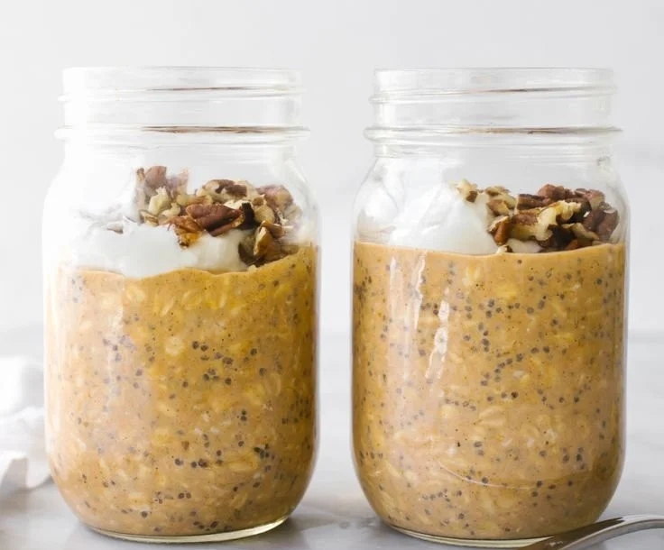 Pumpkin Pie Overnight Oats