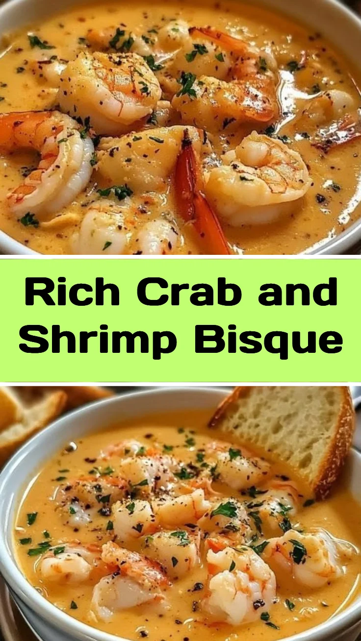 Rich Crab and Shrimp Bisque