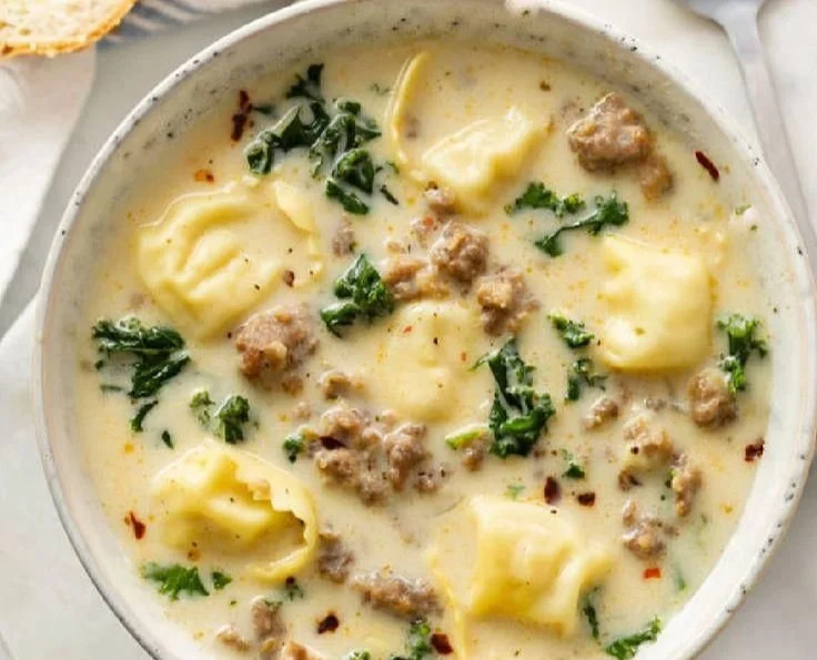 Sausage Tortellini Soup