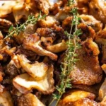 Sautéed Lion’s Mane Mushrooms with Butter and Herbs 3 Delicious sautéed lion's mane mushrooms with butter and fresh herbs