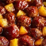 slow cooker pineapple barbecue meatballs 2026 06 02 055253