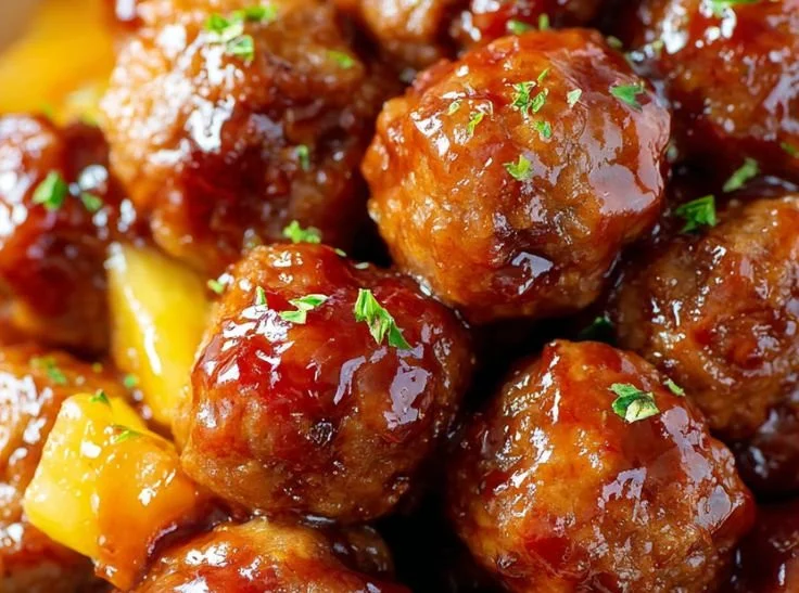Slow Cooker Teriyaki Meatballs