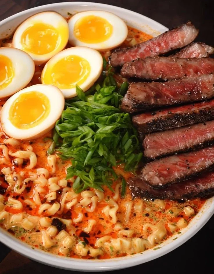 Spicy Steak Ramen Bowl