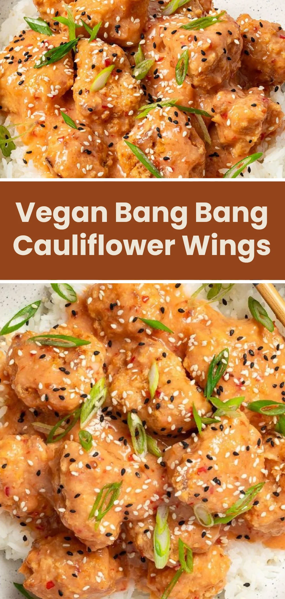 Vegan Bang Bang Cauliflower Wings