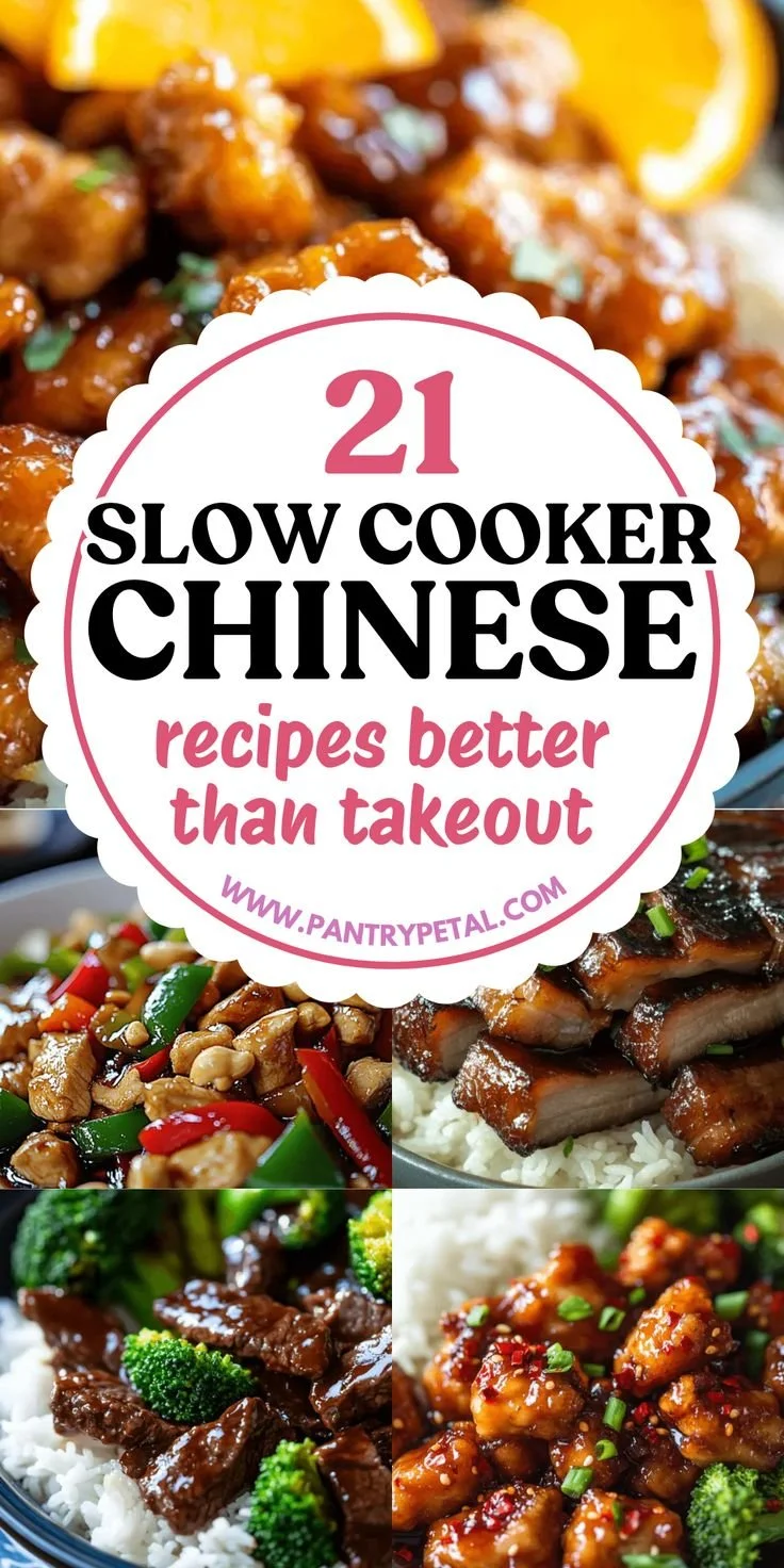 Delicious slow cooker Chinese recipes for easy home cooking.