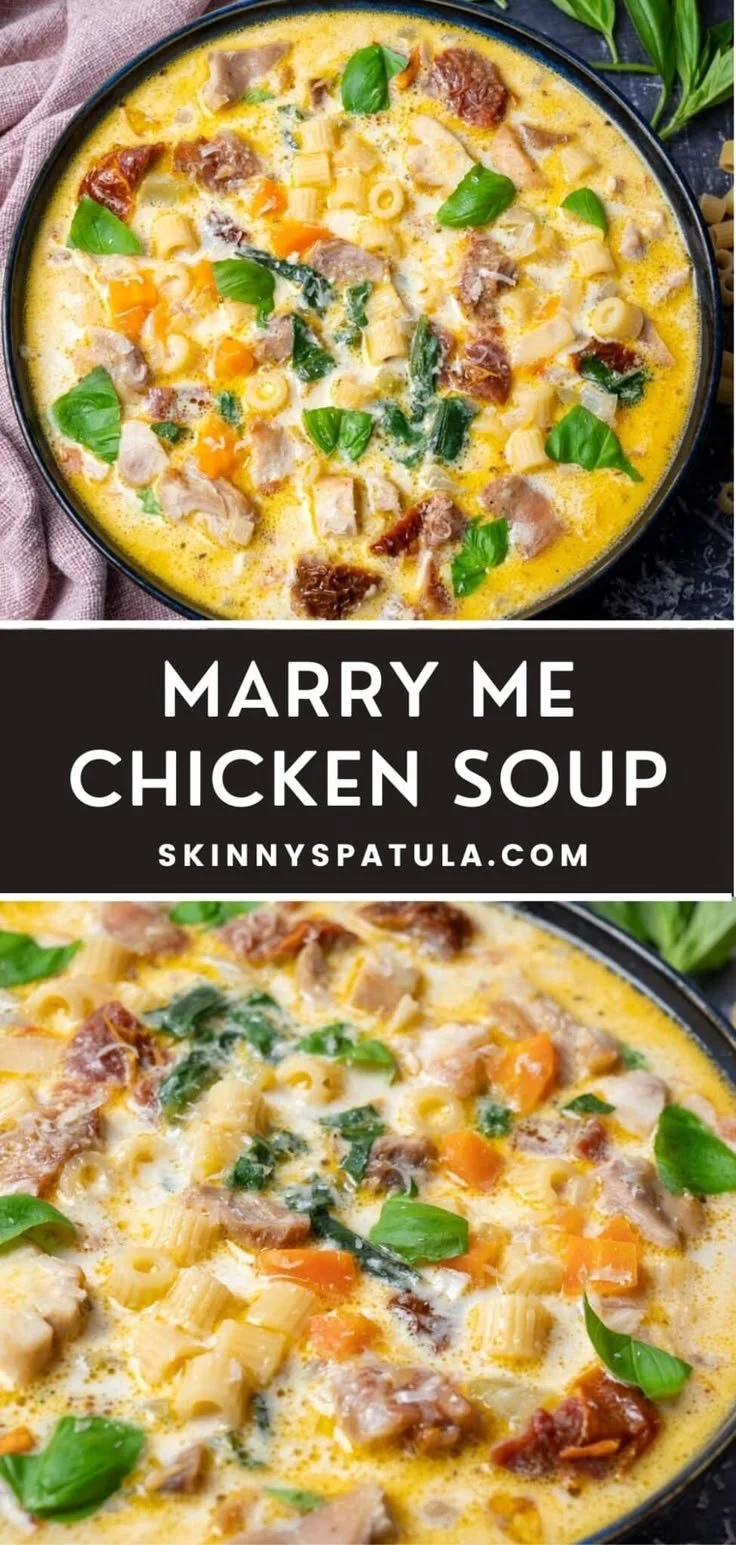 Delicious Marry Me Chicken Soup in a bowl, perfect for a cozy meal