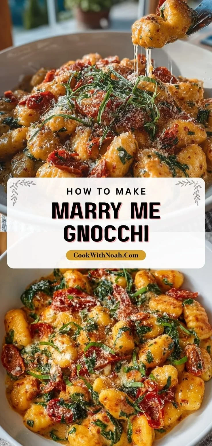 Delicious plate of Marry Me Gnocchi topped with fresh herbs