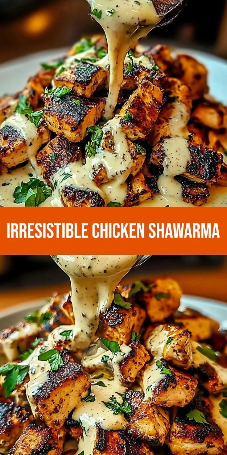 Delicious chicken shawarma served with fresh vegetables and sauce